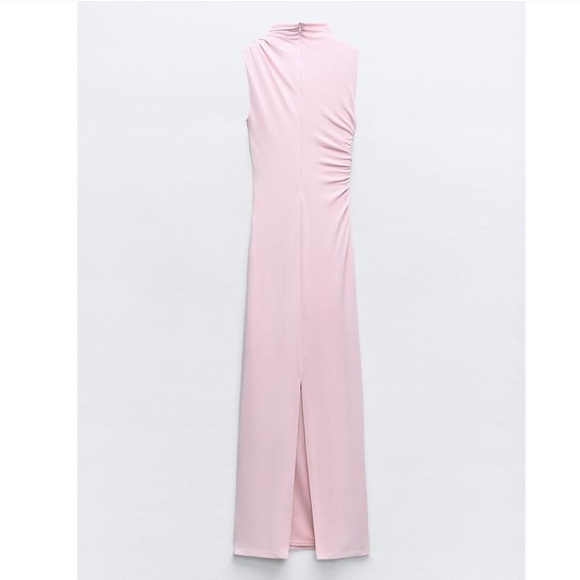 Zara Pink Midi Dress - Picture 6 of 9